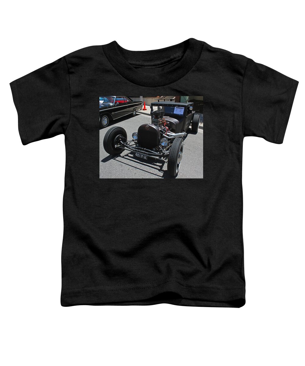 Photograph Toddler T-Shirt featuring the photograph 1927 Ford Hot Rod by Suzanne Gaff