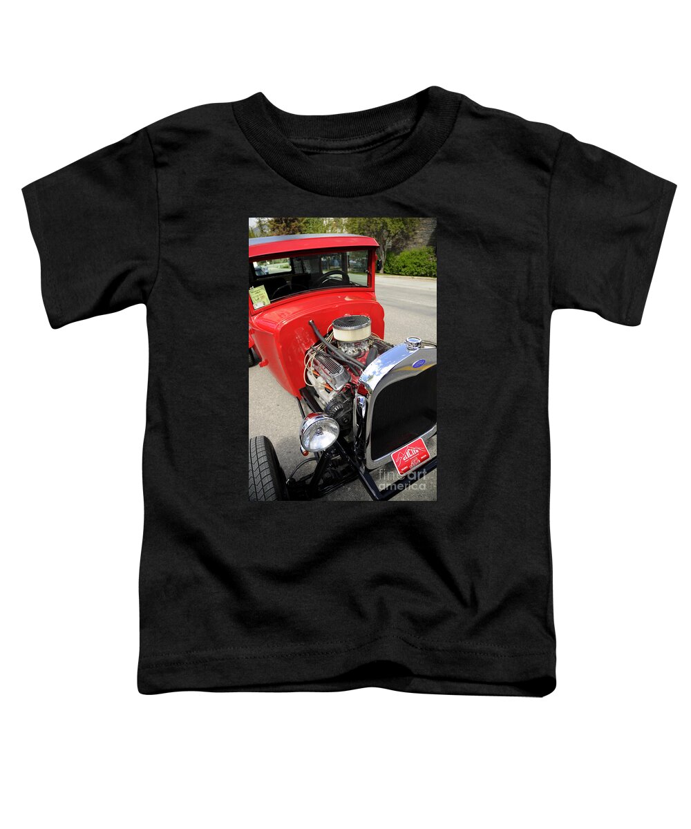 Vintage Toddler T-Shirt featuring the photograph 1931 Ford Model A Classic by Brenda Kean