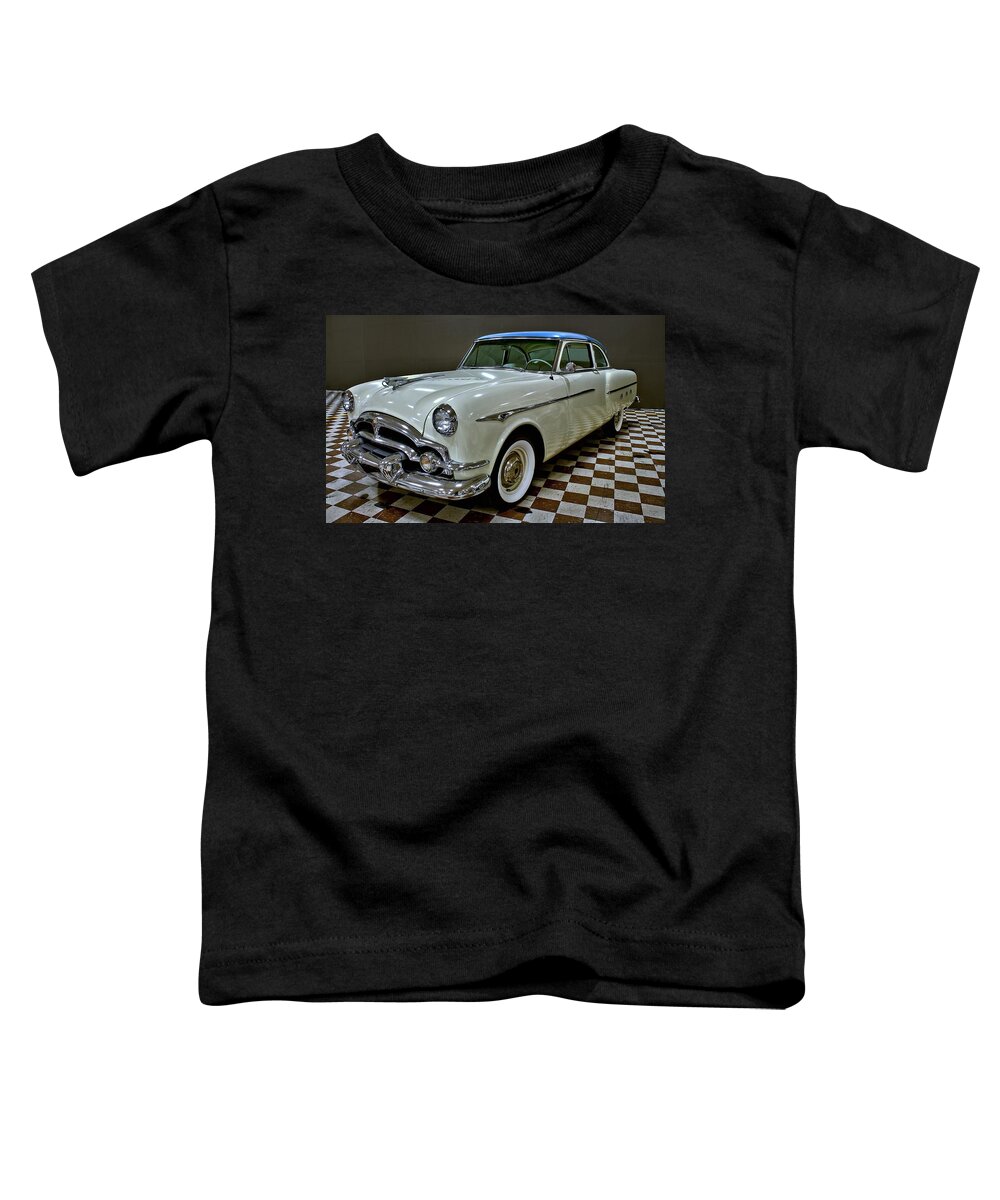 1953 Toddler T-Shirt featuring the photograph 1953 Packard Clipper by Michael Gordon