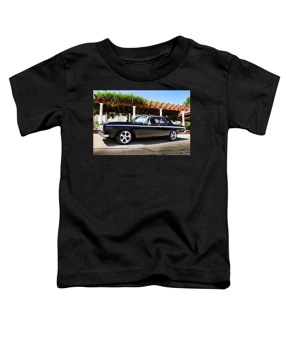 1963 Toddler T-Shirt featuring the photograph 1963 Dodge Polara by Ron Pate