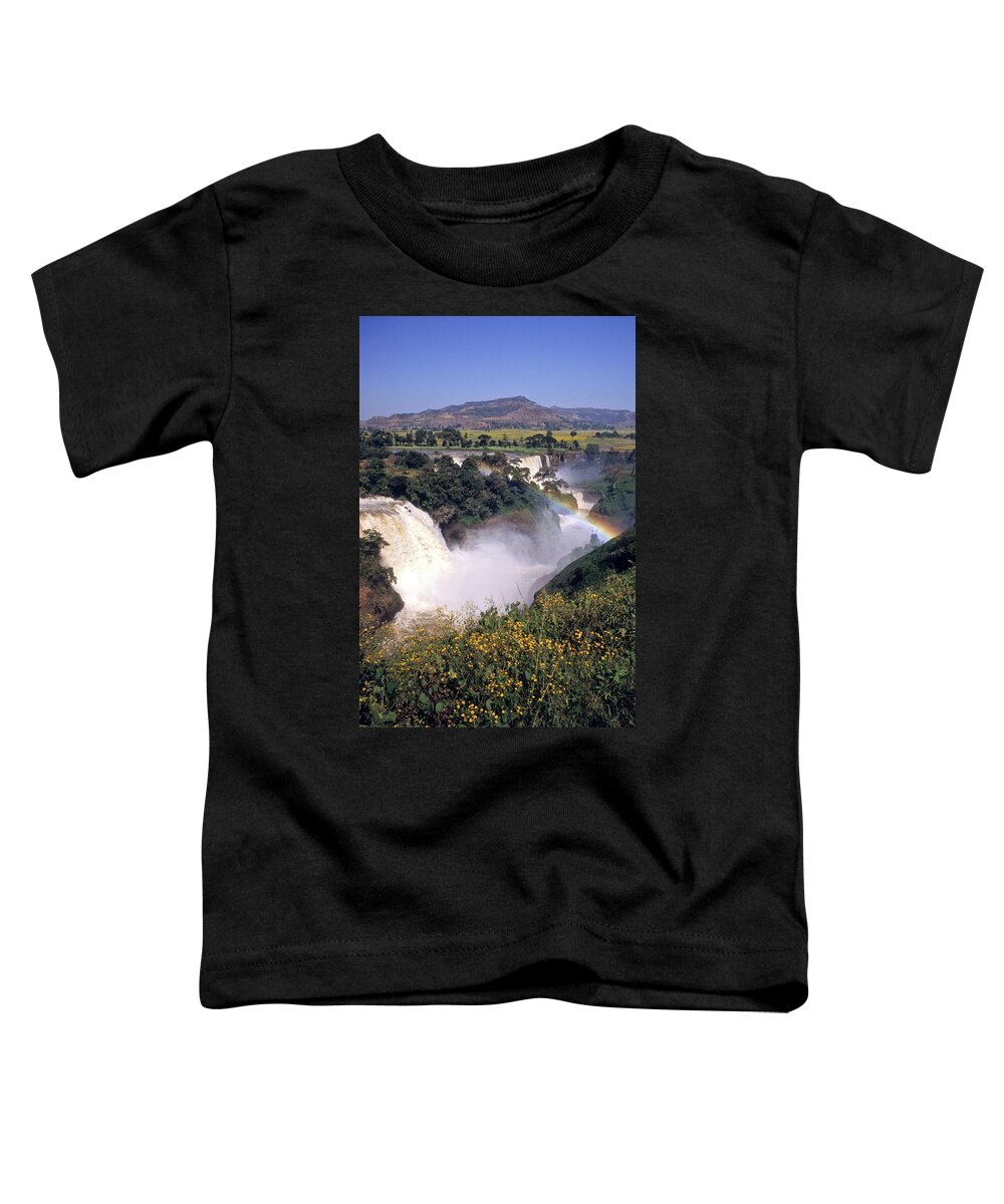 Africa Toddler T-Shirt featuring the photograph Blue Nile Falls #2 by Michele Burgess