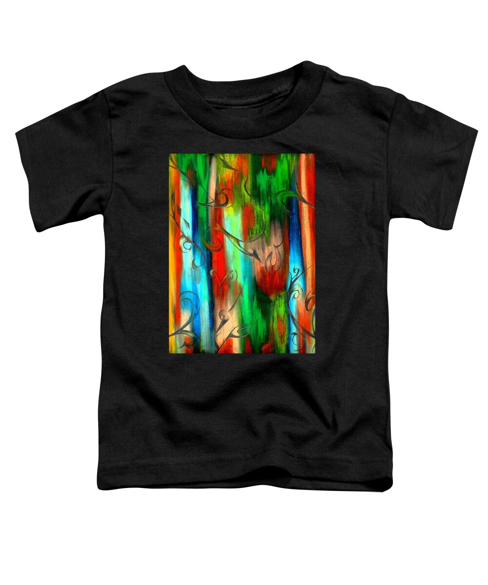 Abstract Toddler T-Shirt featuring the photograph Sweet Dreams #2 by Artist RiA