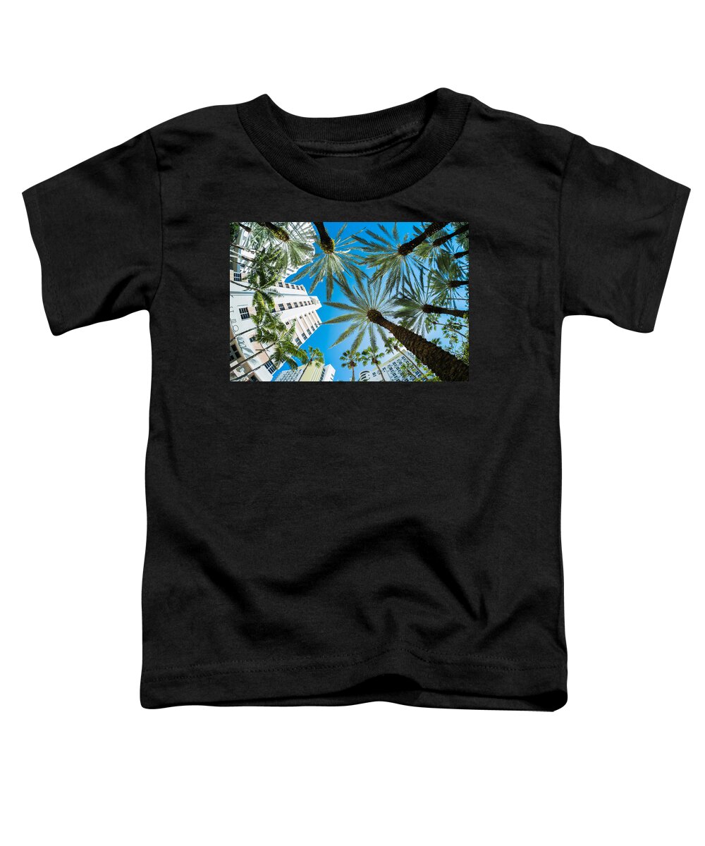 Architecture Toddler T-Shirt featuring the photograph Miami Beach by Raul Rodriguez