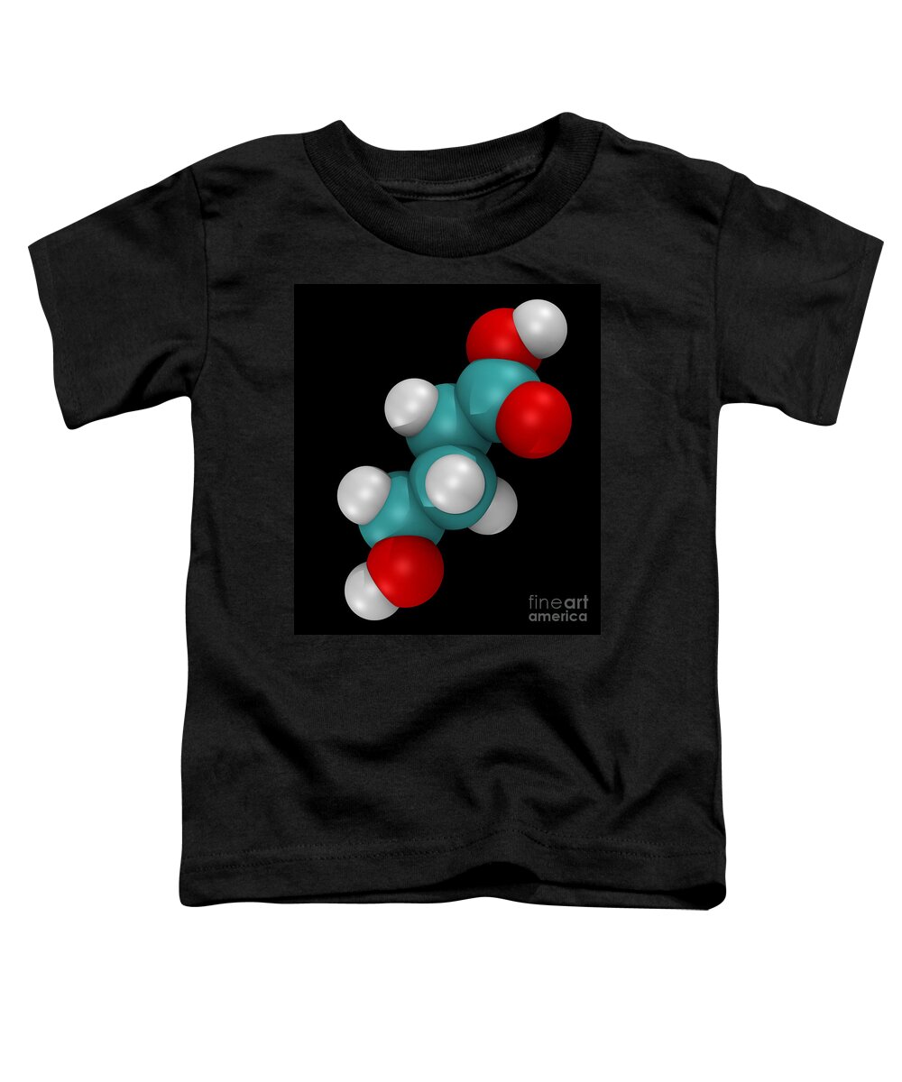 Science Toddler T-Shirt featuring the photograph Model Of Ghb, Gamma-h #3 by Scott Camazine