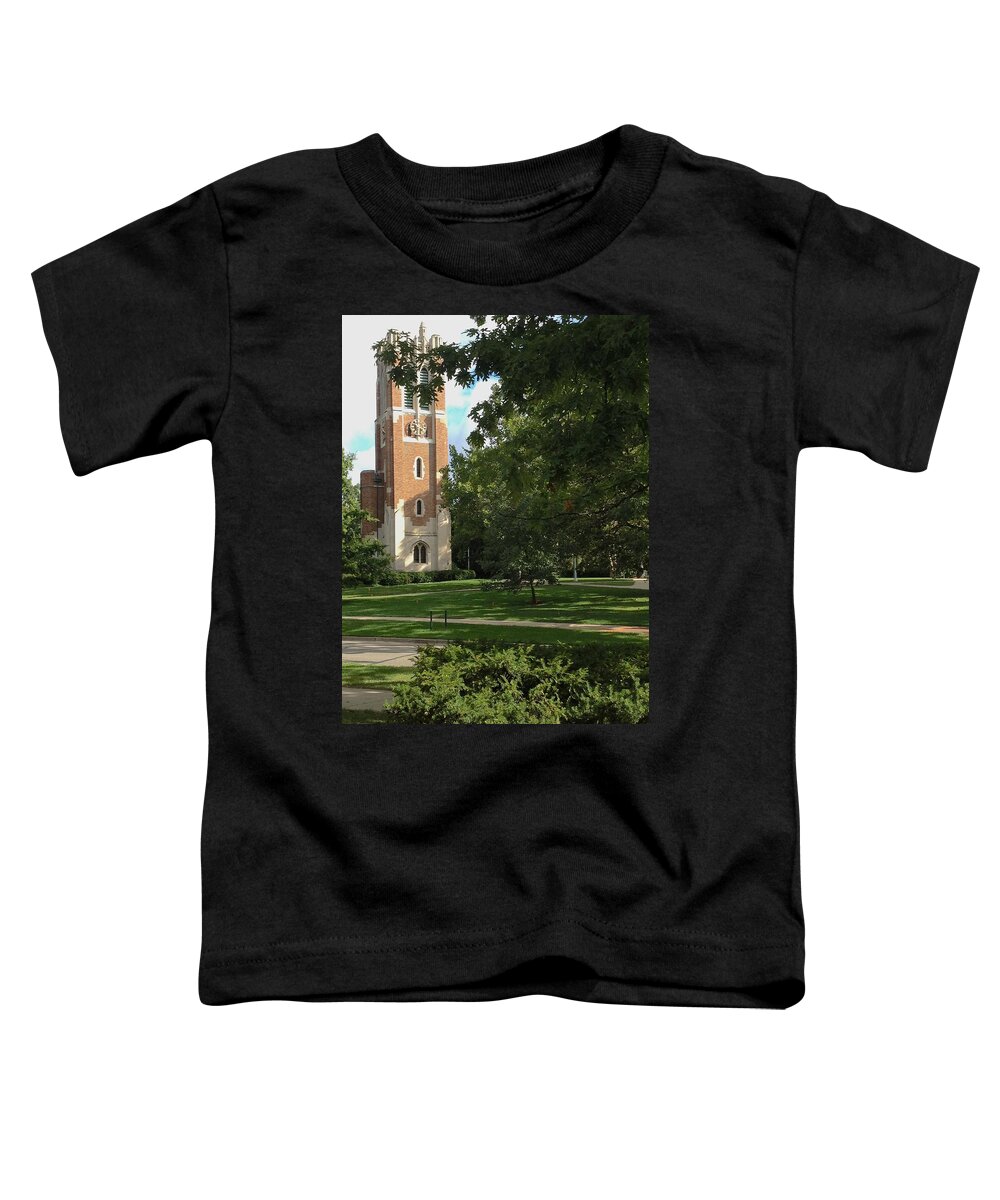 Beaumont Tower Toddler T-Shirt featuring the photograph Summer #3 by Joseph Yarbrough