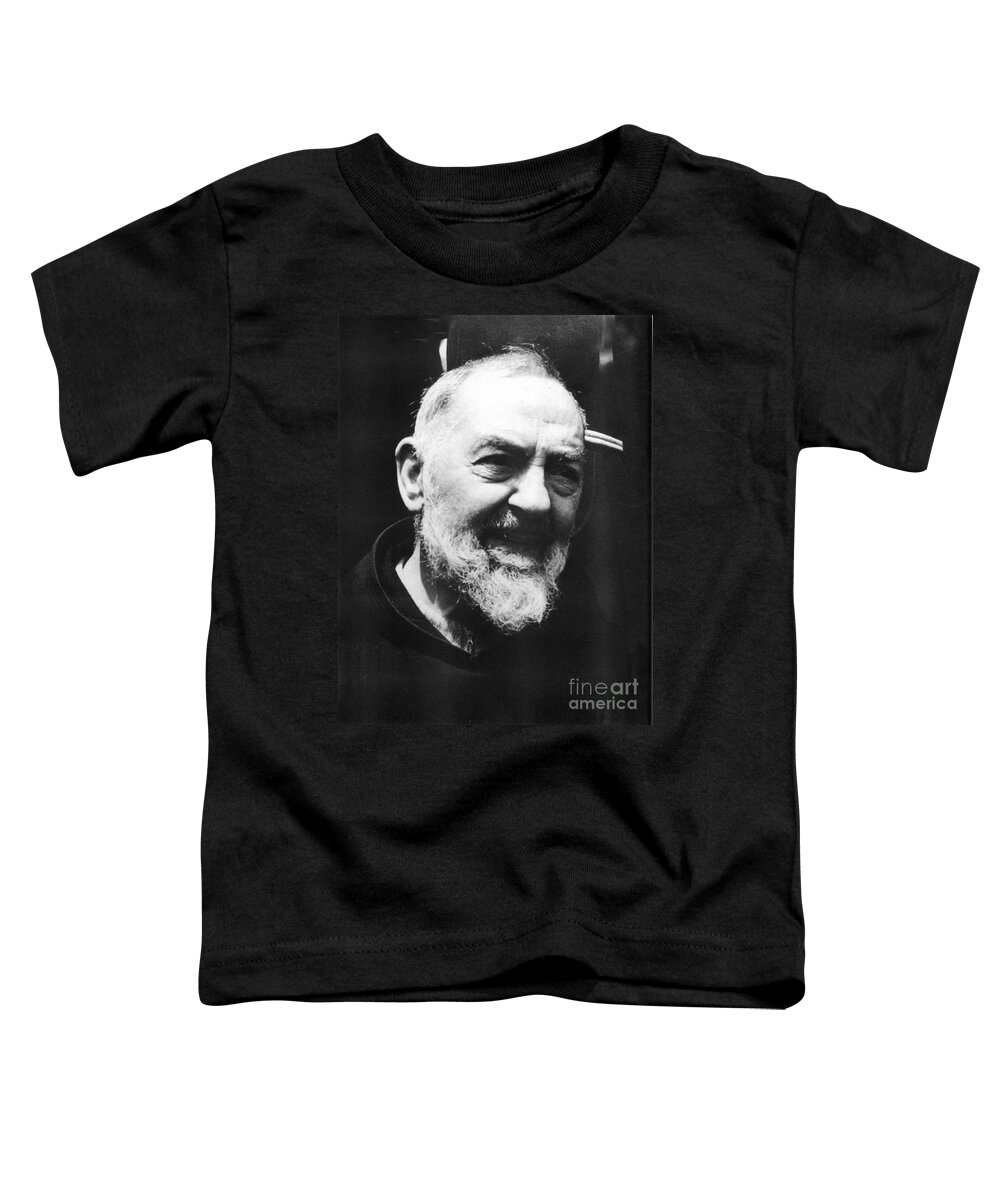 Father Toddler T-Shirt featuring the photograph Padre Pio #37 by Archangelus Gallery