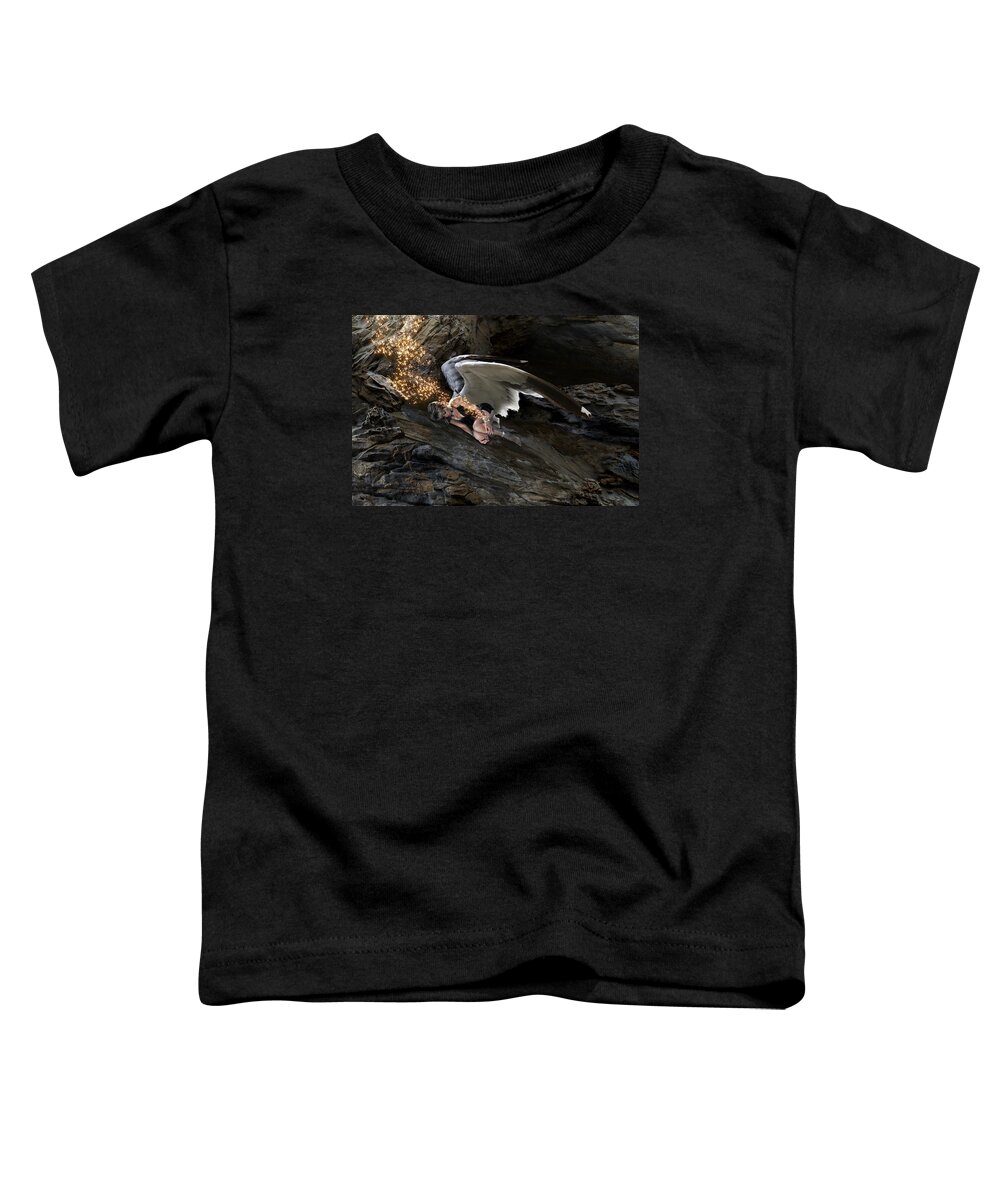 Alex-acropolis-calderon Toddler T-Shirt featuring the photograph Angels- He Will Bring Peace To Your Heart by Acropolis De Versailles