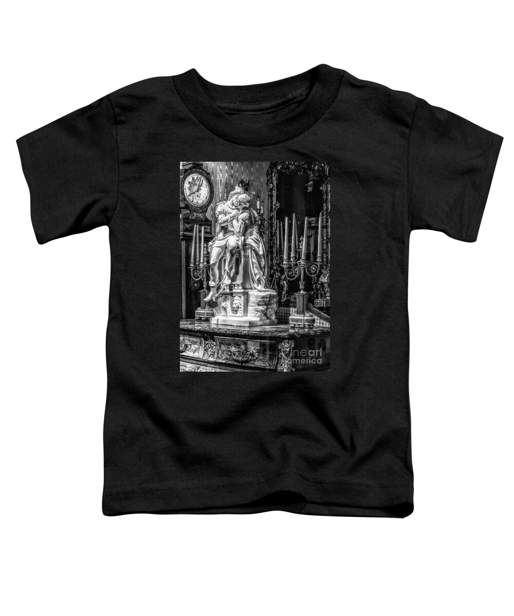 Statue Toddler T-Shirt featuring the photograph Antique Lovers - NOLA by Kathleen K Parker