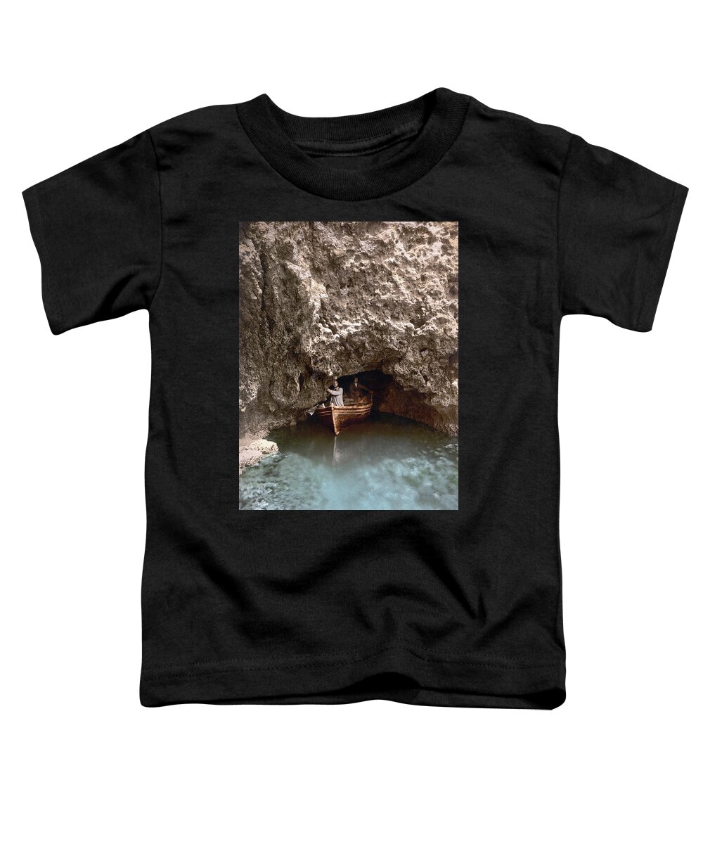 1890 Toddler T-Shirt featuring the painting Austria-hungary Cave by Granger