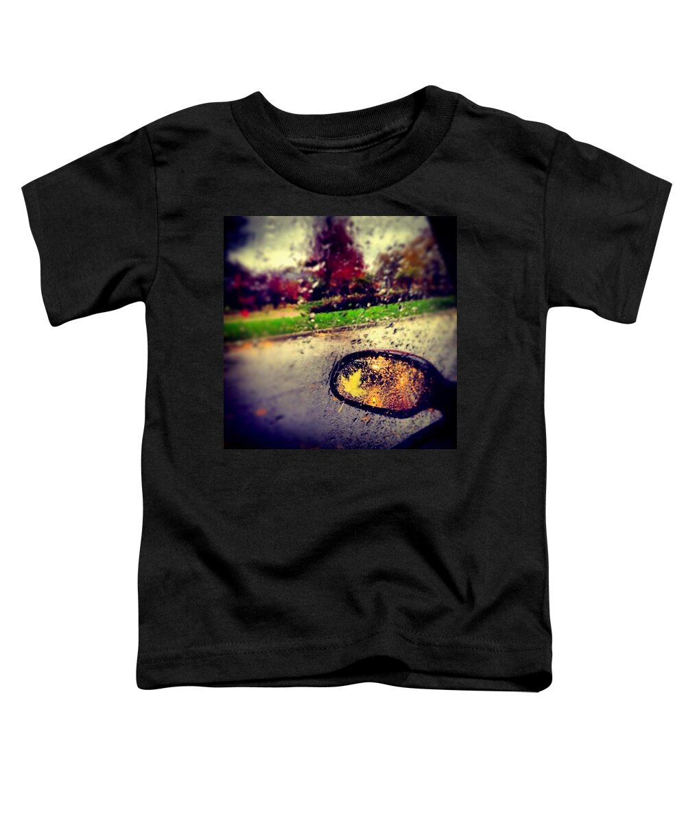 Autumn Toddler T-Shirt featuring the photograph Autumn In Rear View by Frank J Casella