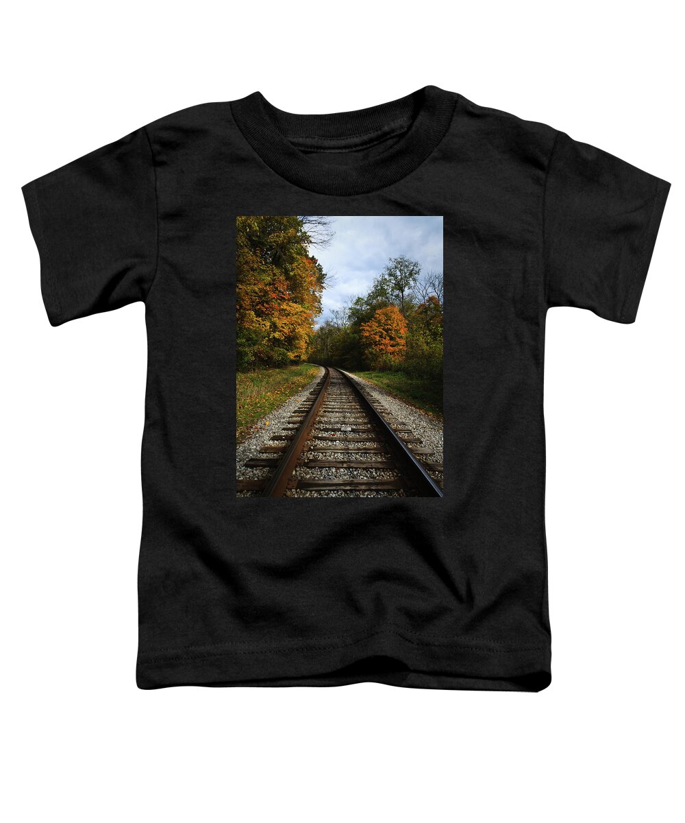 Seasons Toddler T-Shirt featuring the photograph Autumn View by Dale Kincaid