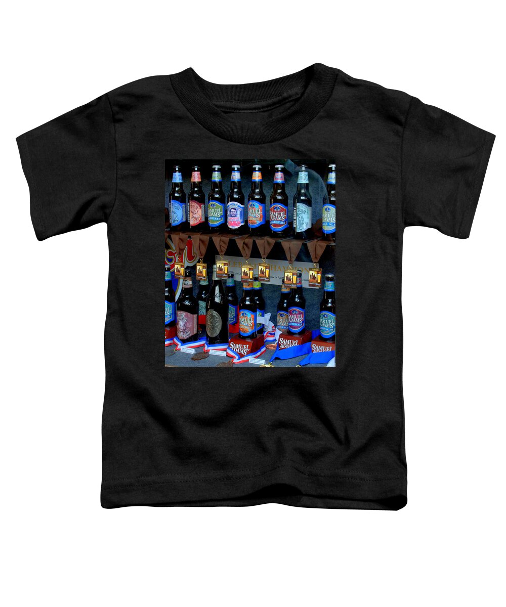 Beer Toddler T-Shirt featuring the photograph Award Winning Beers by Caroline Stella