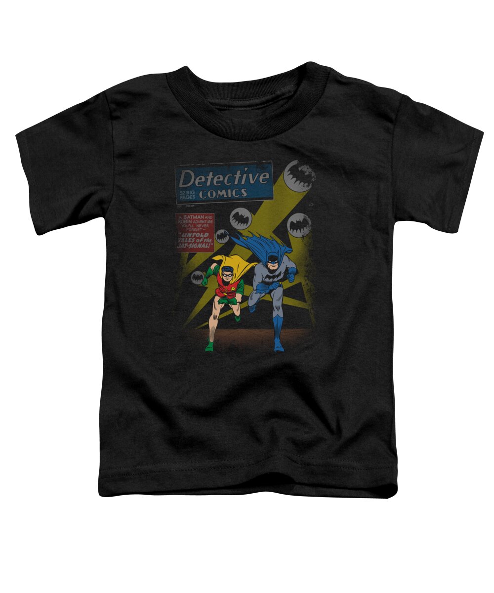 Batman Toddler T-Shirt featuring the digital art Batman - Dynamic Duo by Brand A