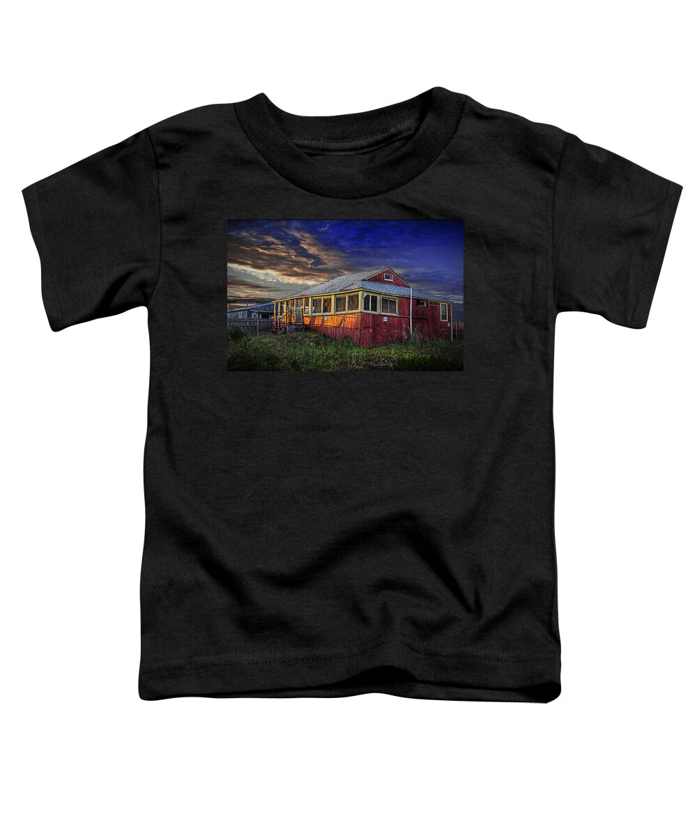 Beach Toddler T-Shirt featuring the photograph Beach House by Rick Mosher