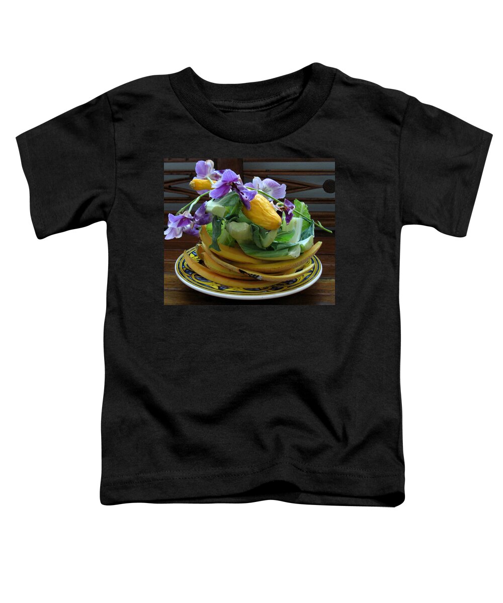 Beautiful Compost Toddler T-Shirt featuring the photograph Beautiful Compost by Gia Marie Houck