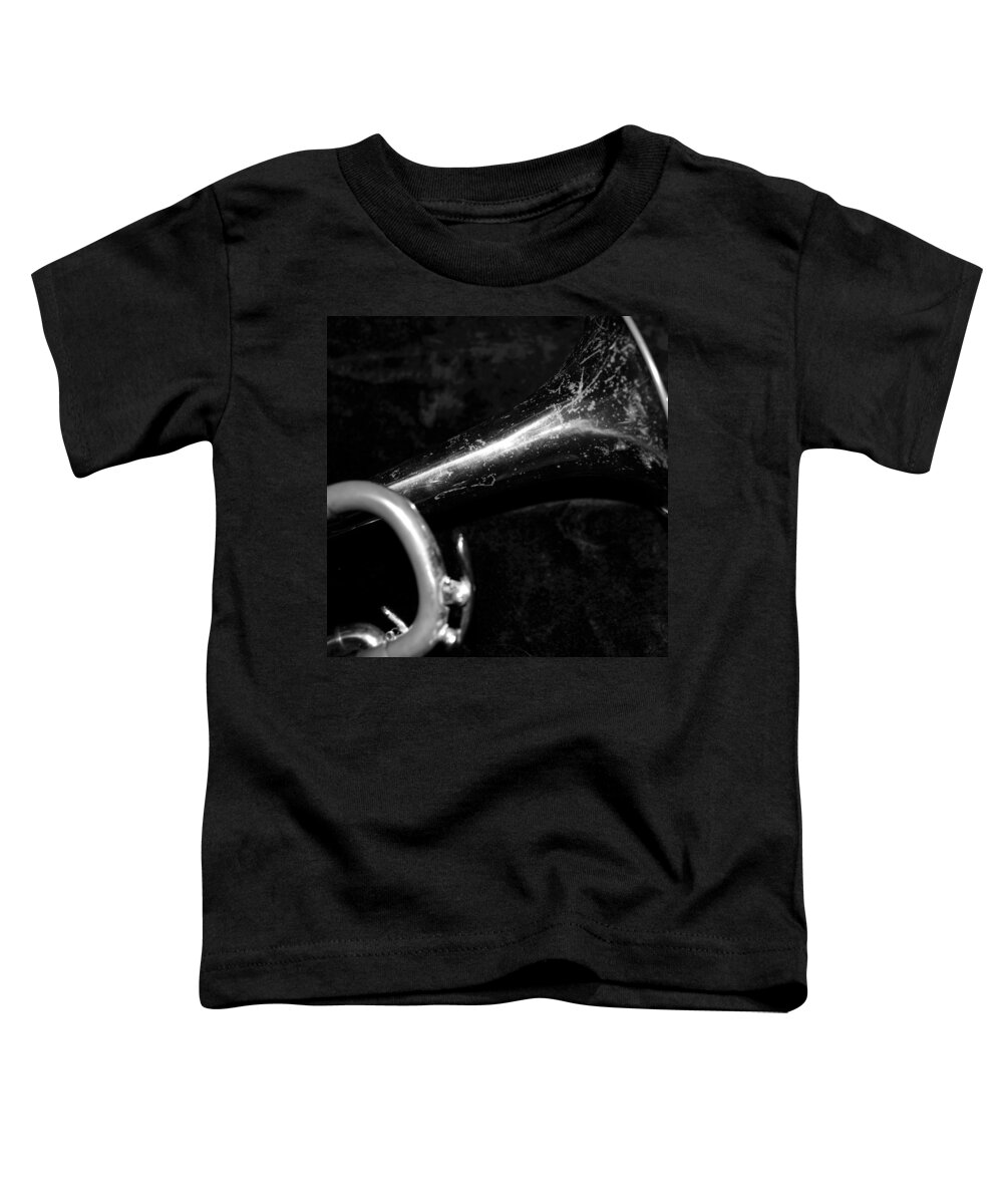 Trumpet Toddler T-Shirt featuring the photograph Bell by Photographic Arts And Design Studio