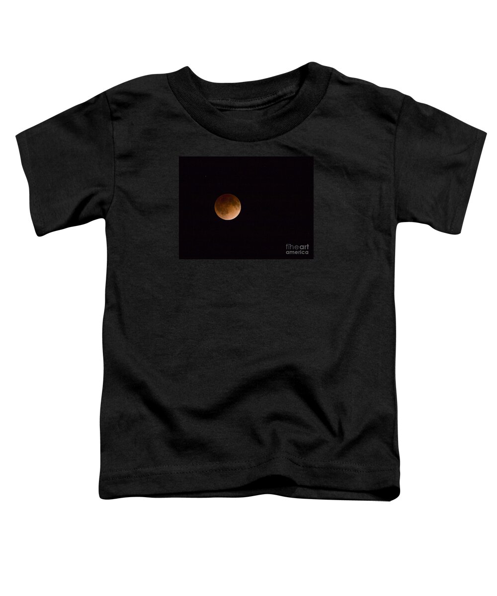 Blood Toddler T-Shirt featuring the photograph Blood Moon by Steven Ralser