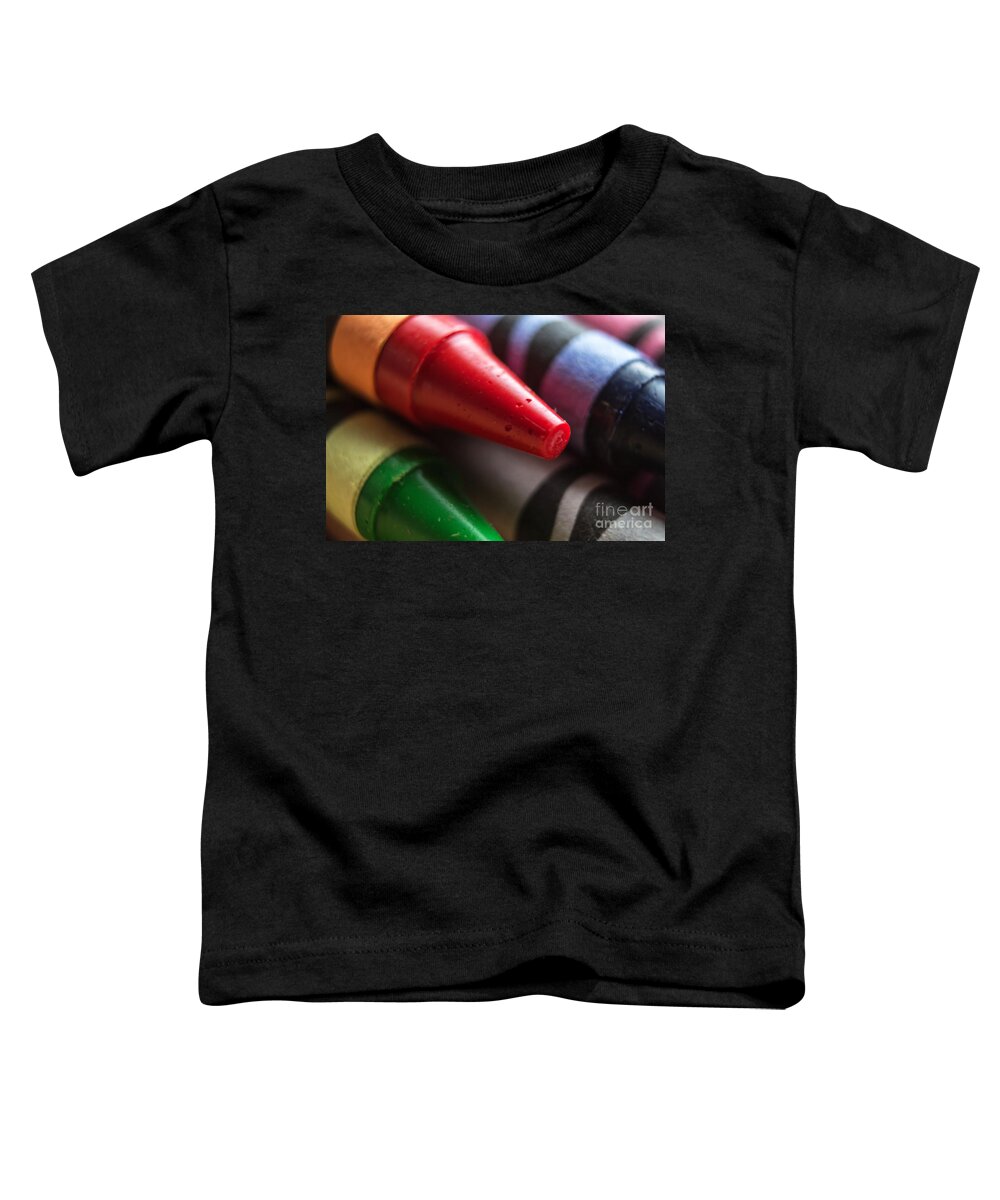 Crayon Toddler T-Shirt featuring the photograph Blood Orange by Arlene Carmel