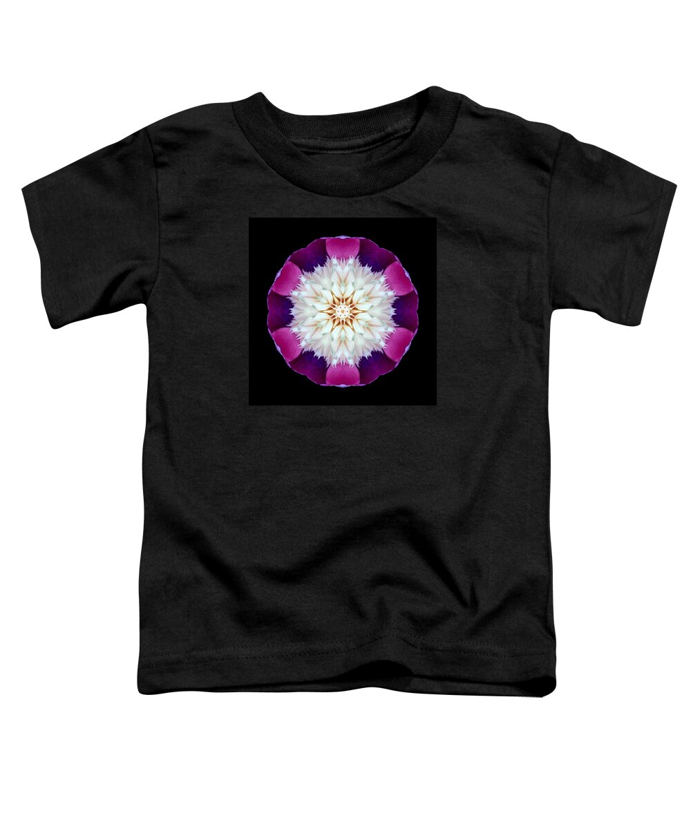 Flower Toddler T-Shirt featuring the photograph Bowl of Beauty Peony II Flower Mandala by David J Bookbinder