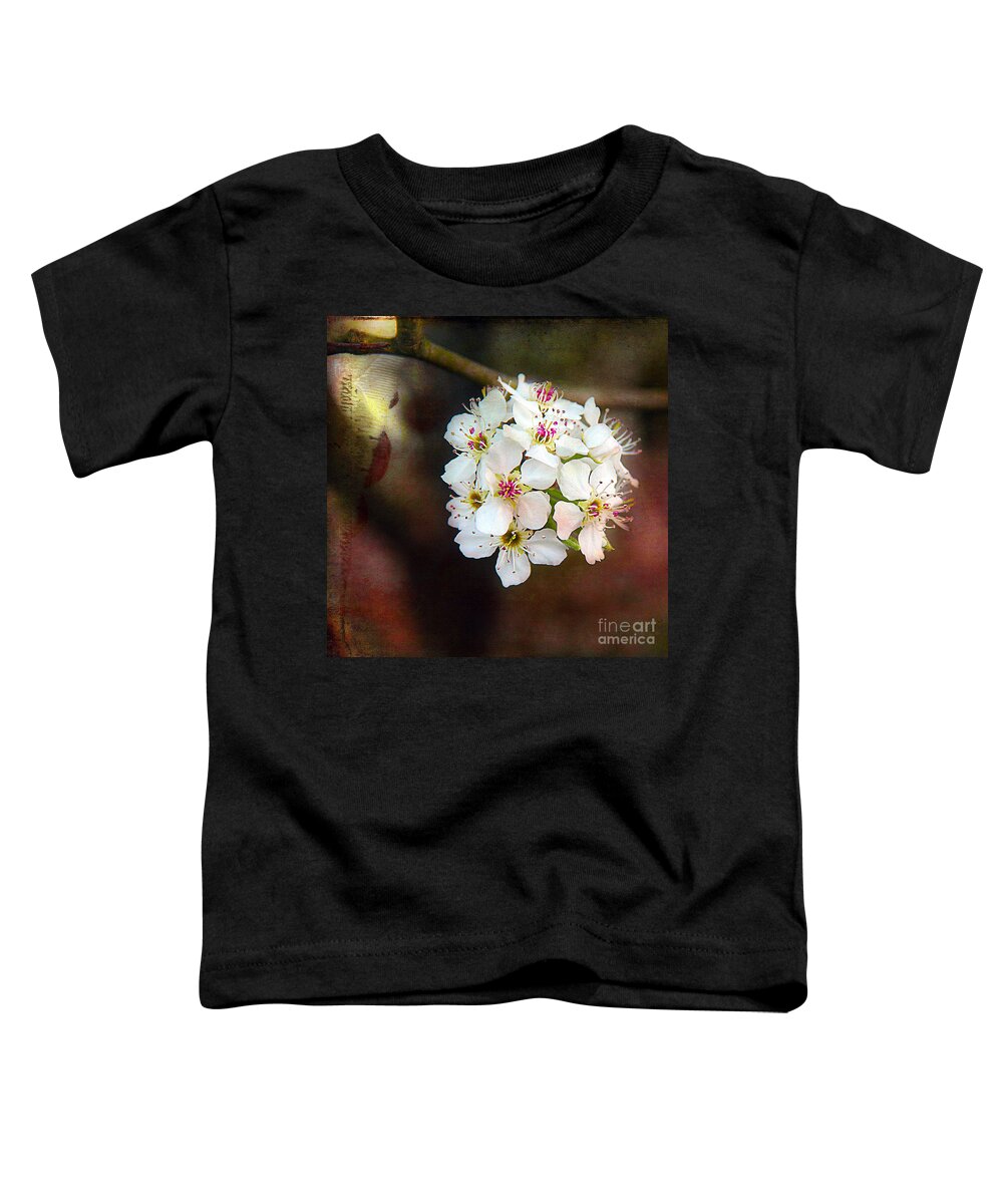 Pear Toddler T-Shirt featuring the photograph Bradford Pear by Judi Bagwell