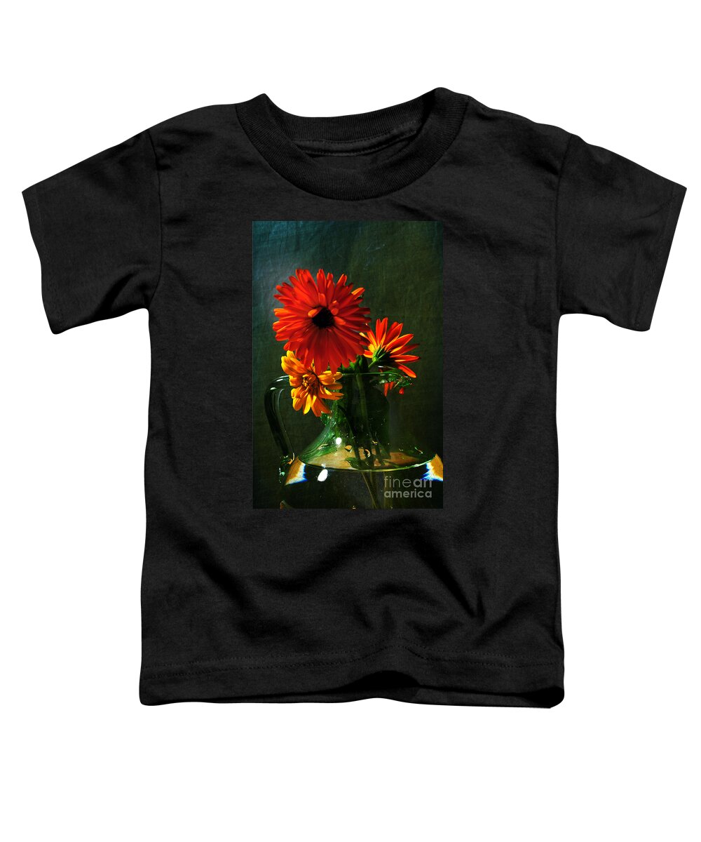 Flowers Toddler T-Shirt featuring the photograph Bright and Dominant by Randi Grace Nilsberg