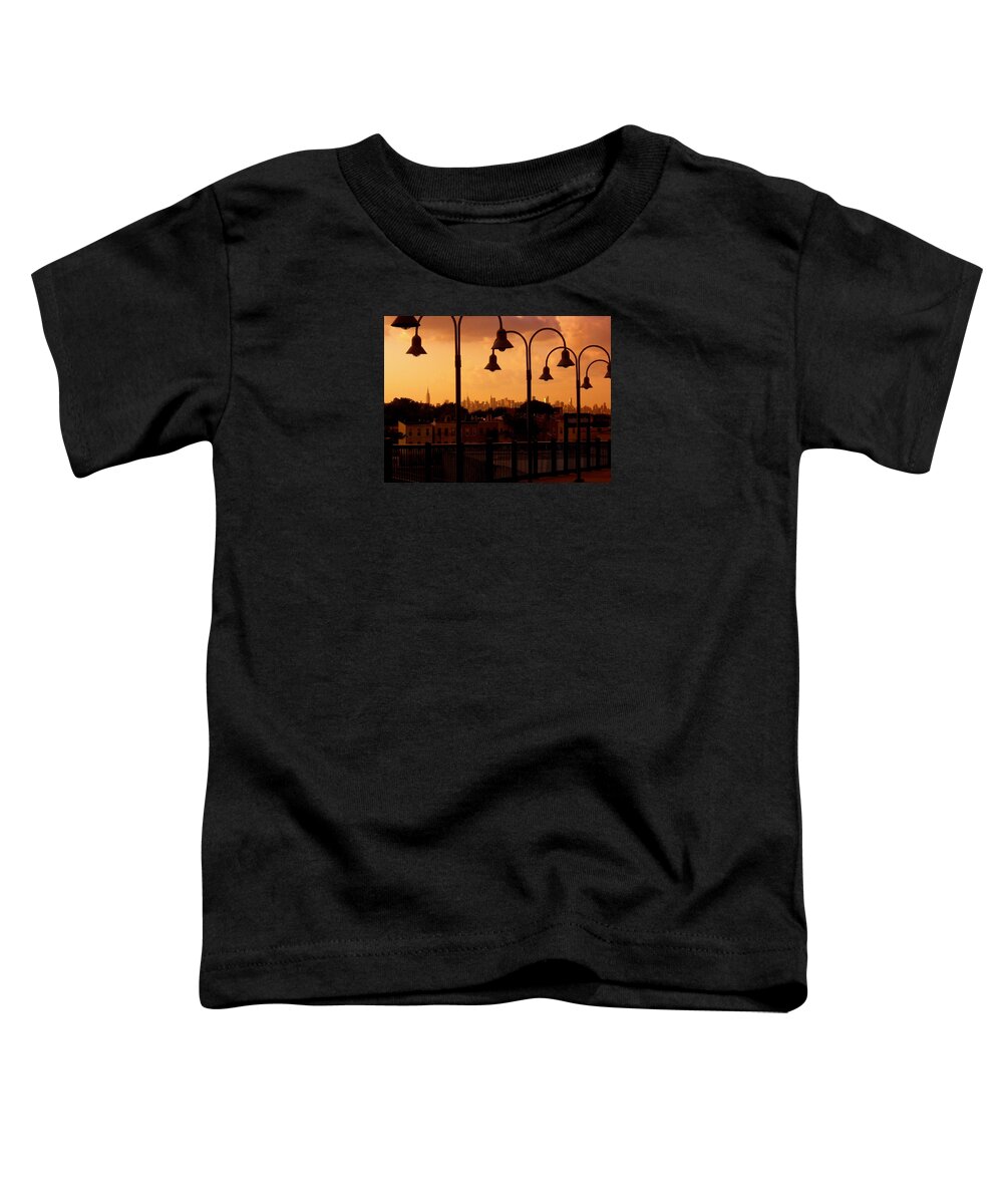 Iphone Cover Cases Toddler T-Shirt featuring the photograph Broadway Junction in Brooklyn, New York by Monique Wegmueller