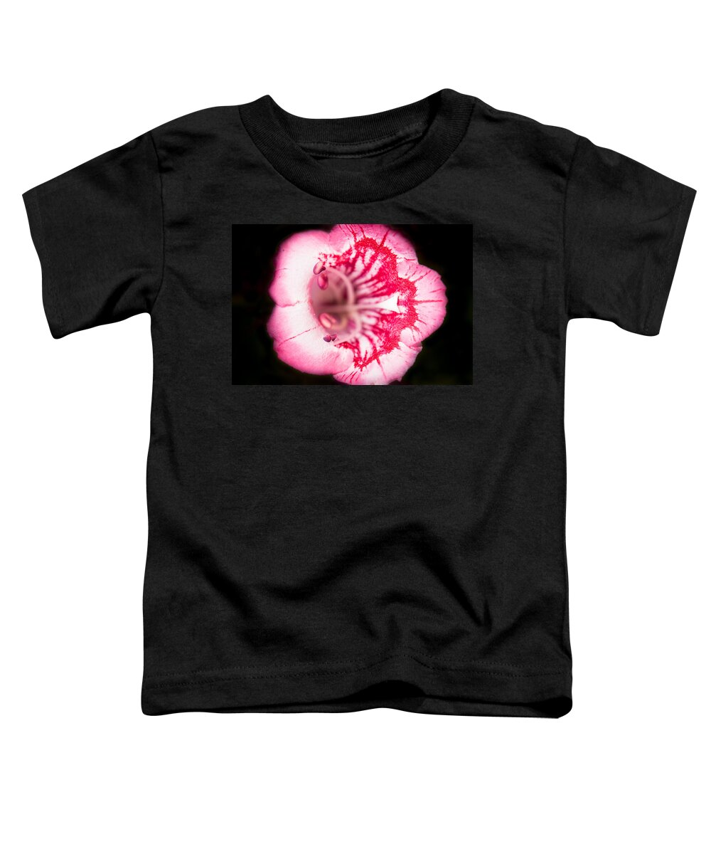 Botanical Toddler T-Shirt featuring the photograph Budding Flower by John Wadleigh
