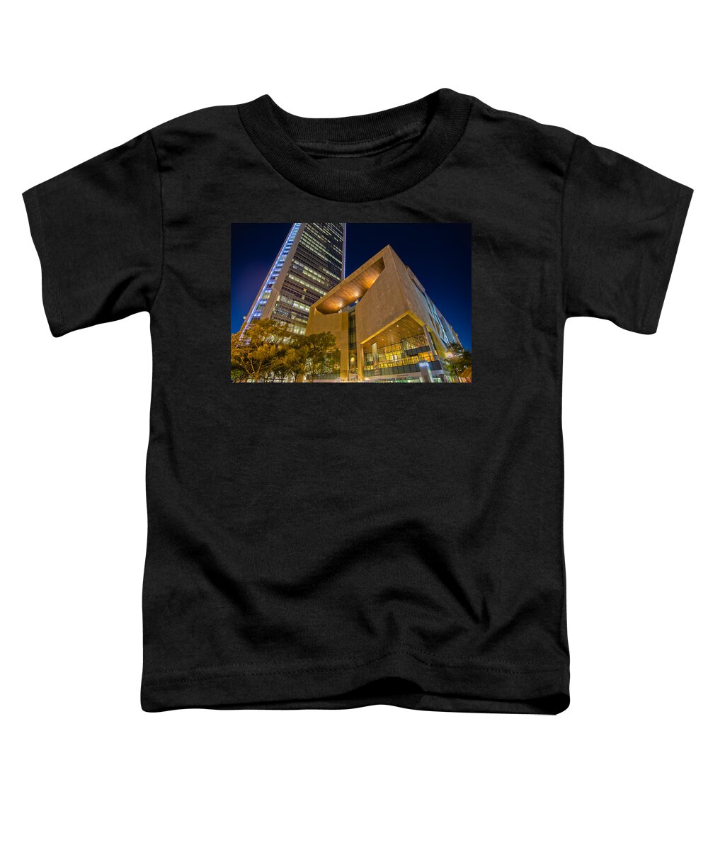 And Architecture Toddler T-Shirt featuring the photograph Buildings And Architecture Around Mint Museum In Charlotte North by Alex Grichenko