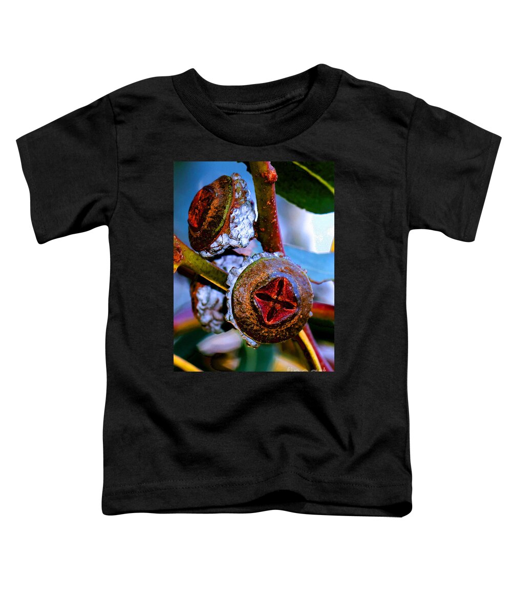 Trees Toddler T-Shirt featuring the photograph Pacific Northwest Washington Button Seed Pod by Tap On Photo