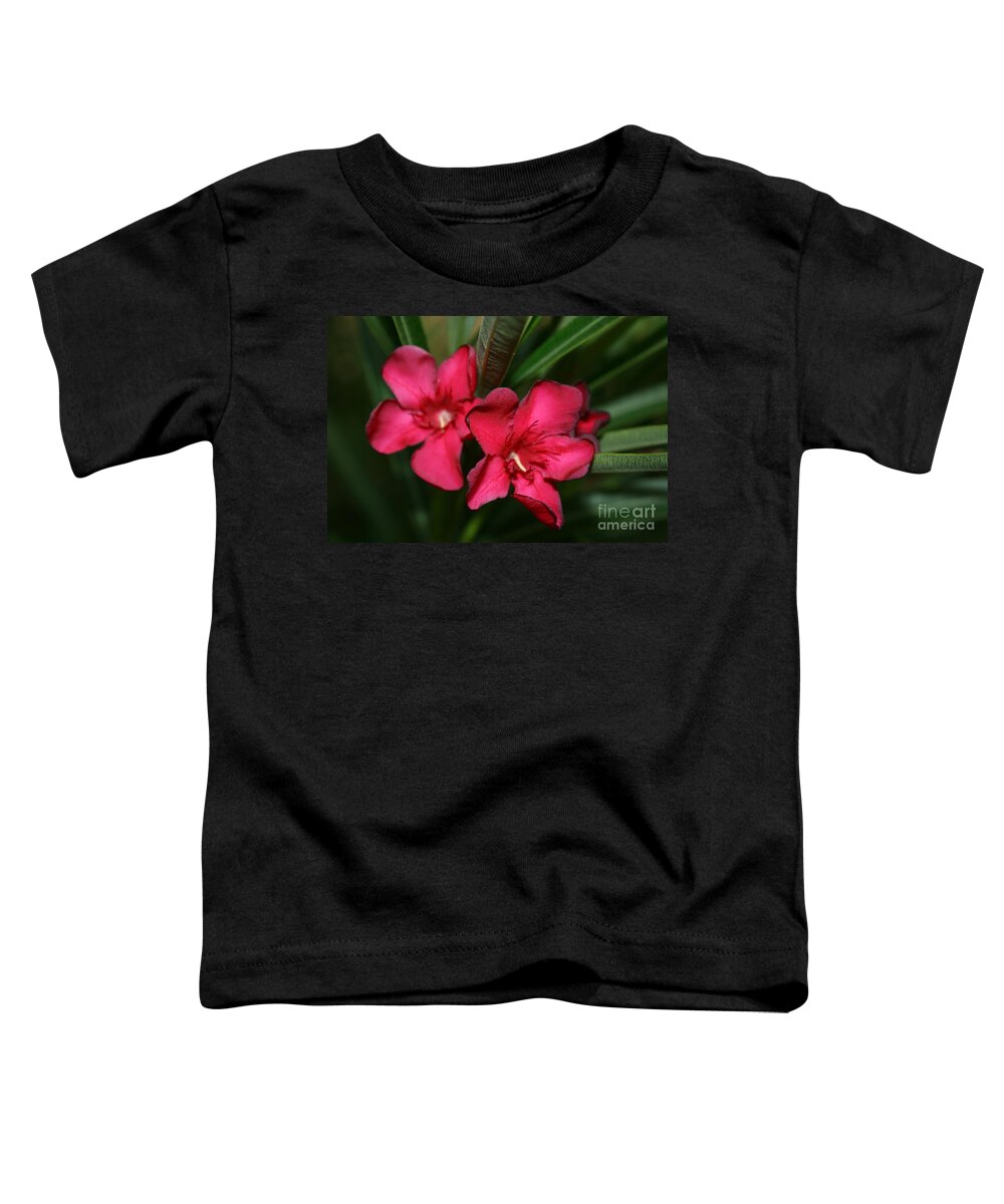 California Flowers Toddler T-Shirt featuring the photograph CalPoly Flowers by Diana Sainz by Diana Raquel Sainz