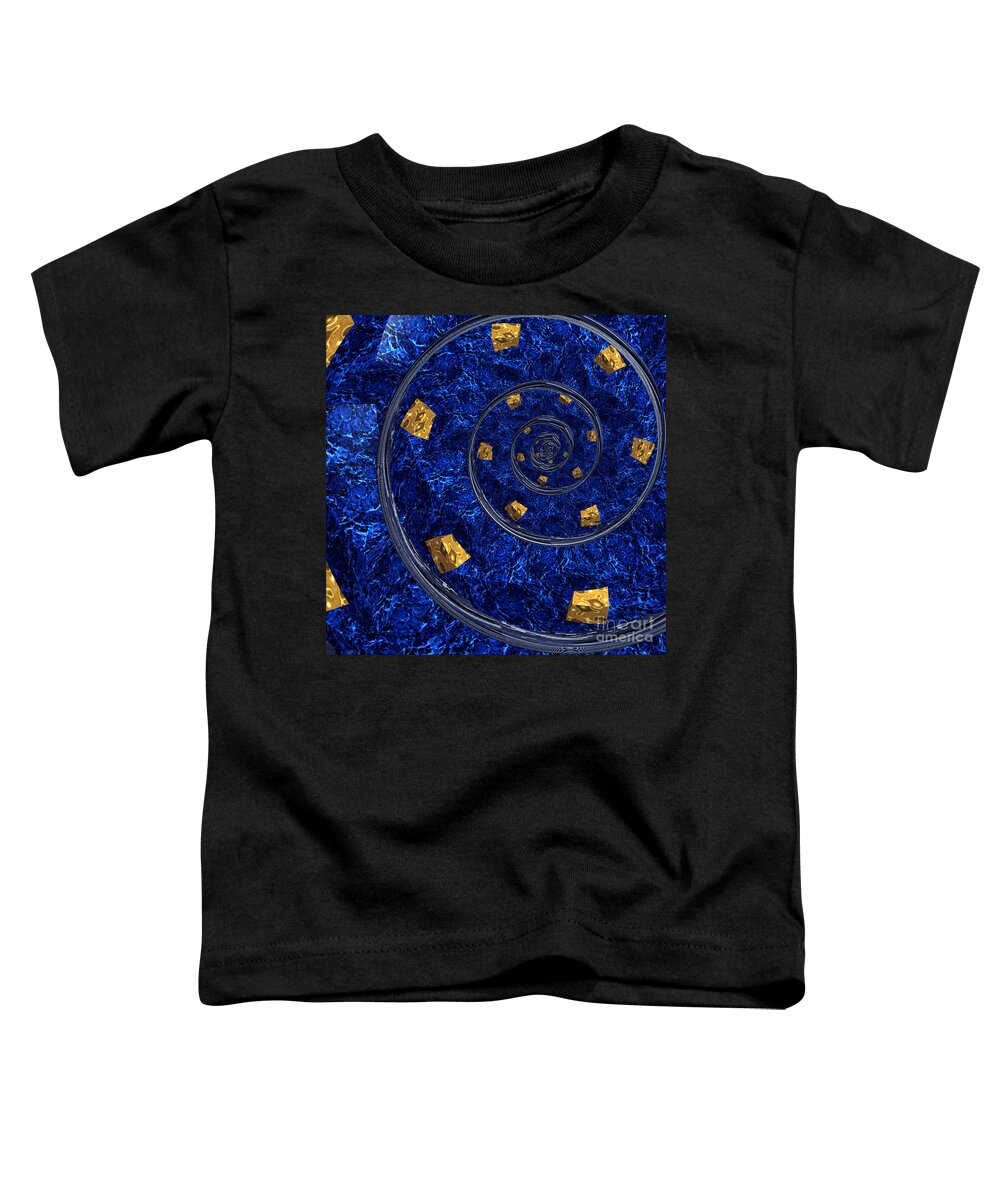 First Star Art Toddler T-Shirt featuring the digital art Cheese Sea by jammer by First Star Art