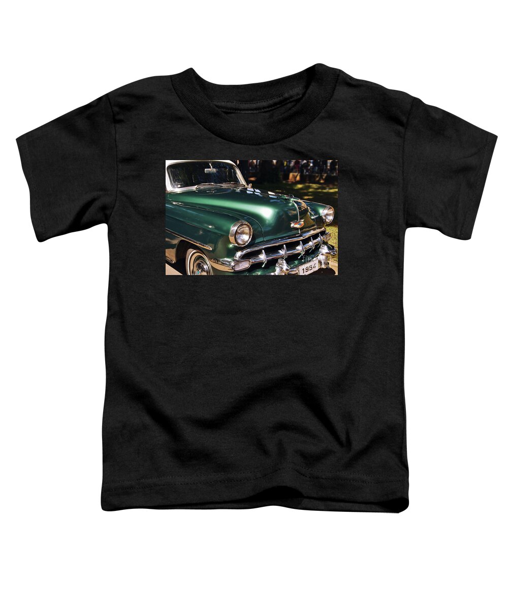 Chevrolet Toddler T-Shirt featuring the photograph Chevrolet Bel Air 1954 by Carlos Alkmin