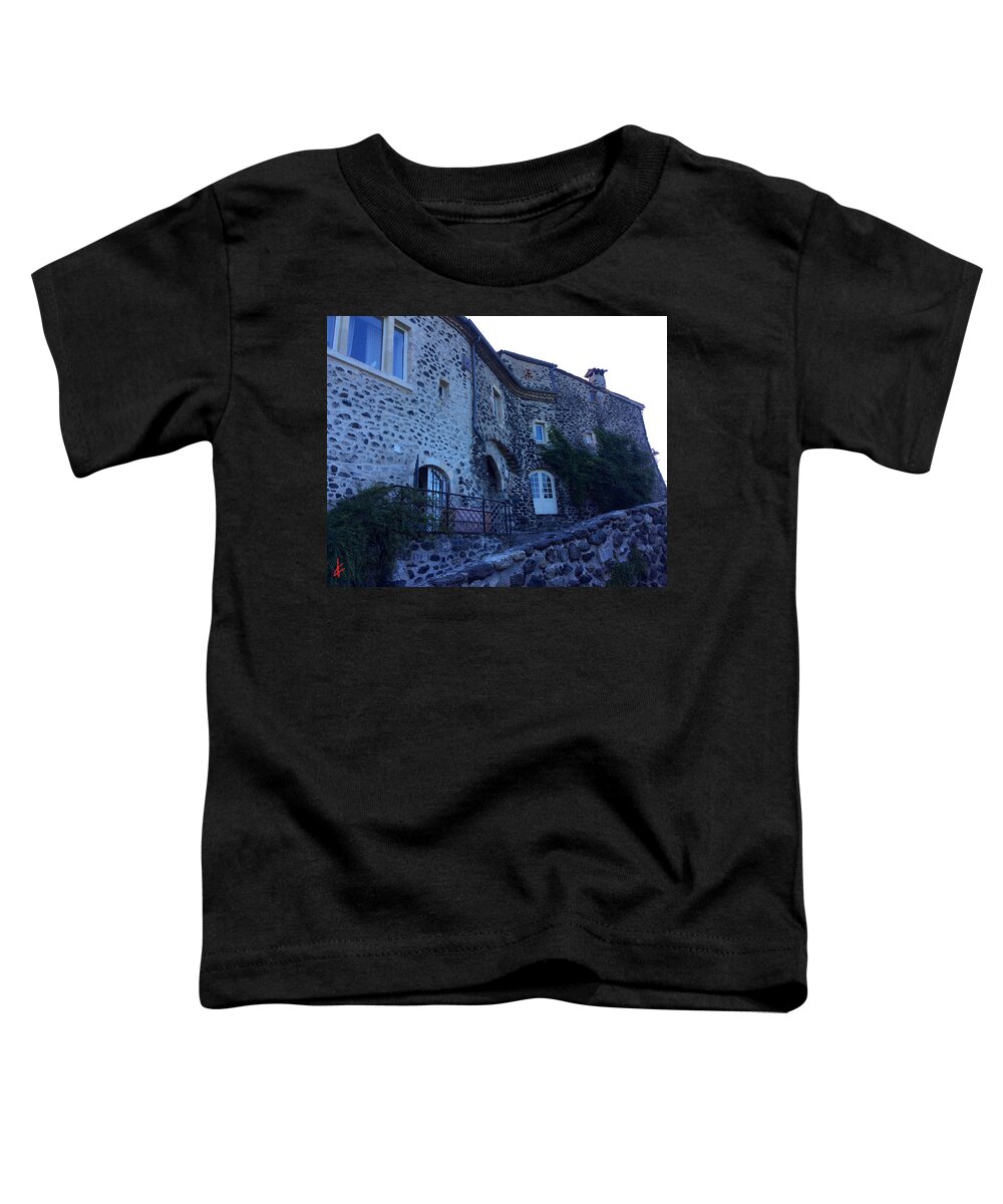 Colette Toddler T-Shirt featuring the photograph Childhood Place South France Ardeche by Colette V Hera Guggenheim