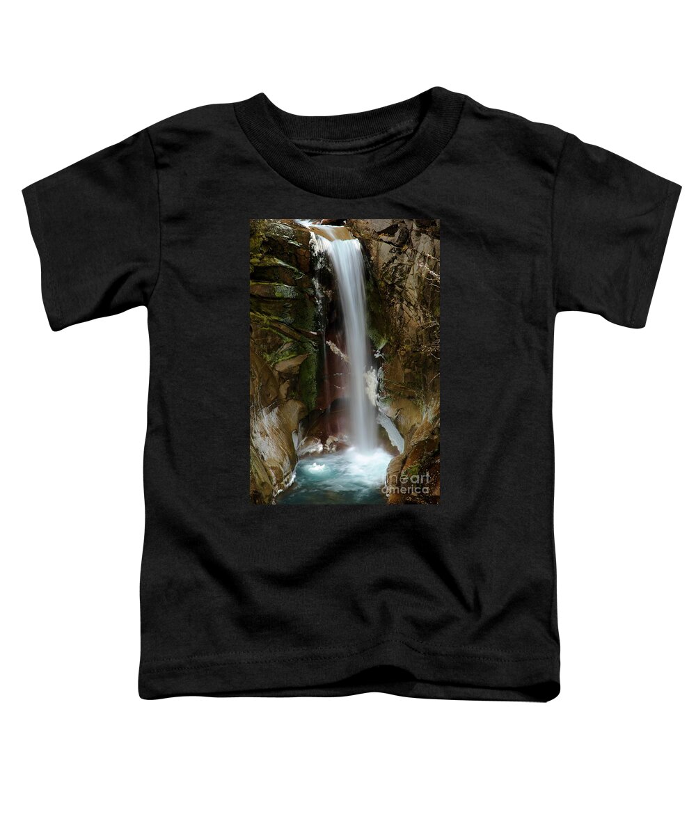 Christine Falls Toddler T-Shirt featuring the photograph Christine Falls by Adam Jewell