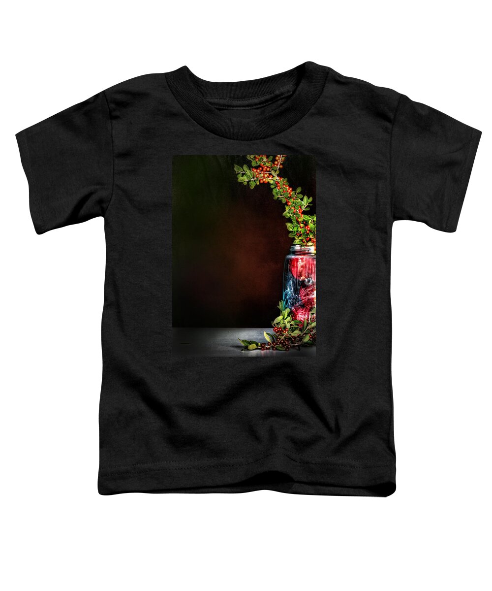 Christmas Toddler T-Shirt featuring the photograph Christmas Card by David and Carol Kelly