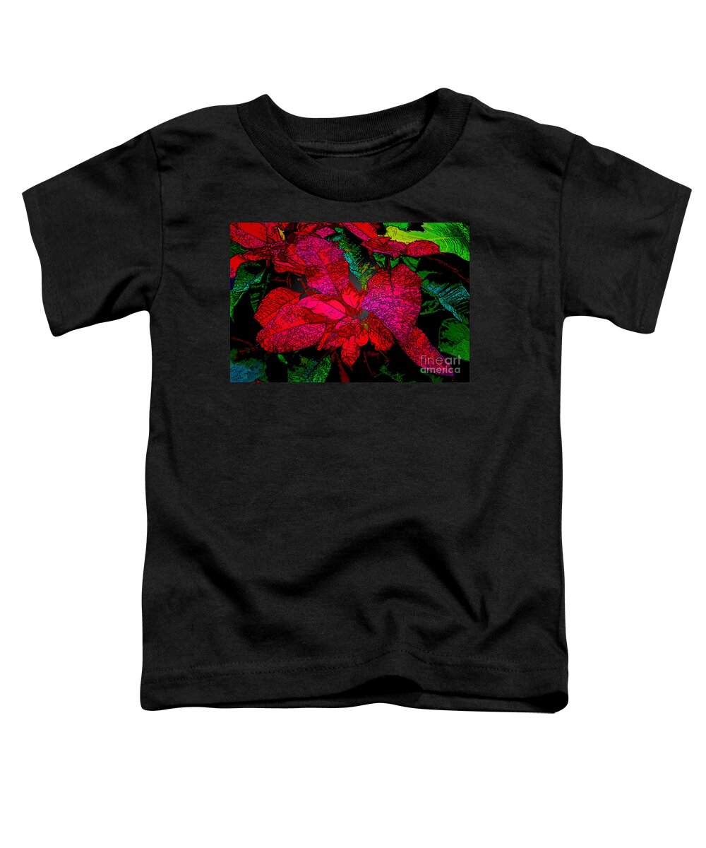 Hawaii Toddler T-Shirt featuring the photograph Christmas Flower by Jon Burch Photography