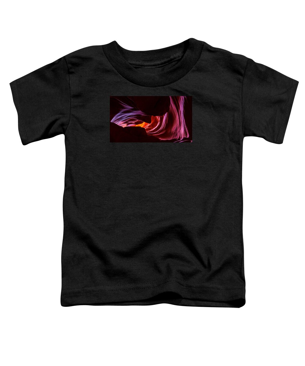 Color Ribbons Toddler T-Shirt featuring the photograph Color Ribbons by Chad Dutson