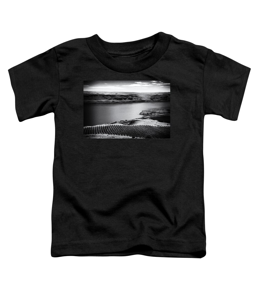 Oregon Toddler T-Shirt featuring the photograph Columbia Gorge by Niels Nielsen