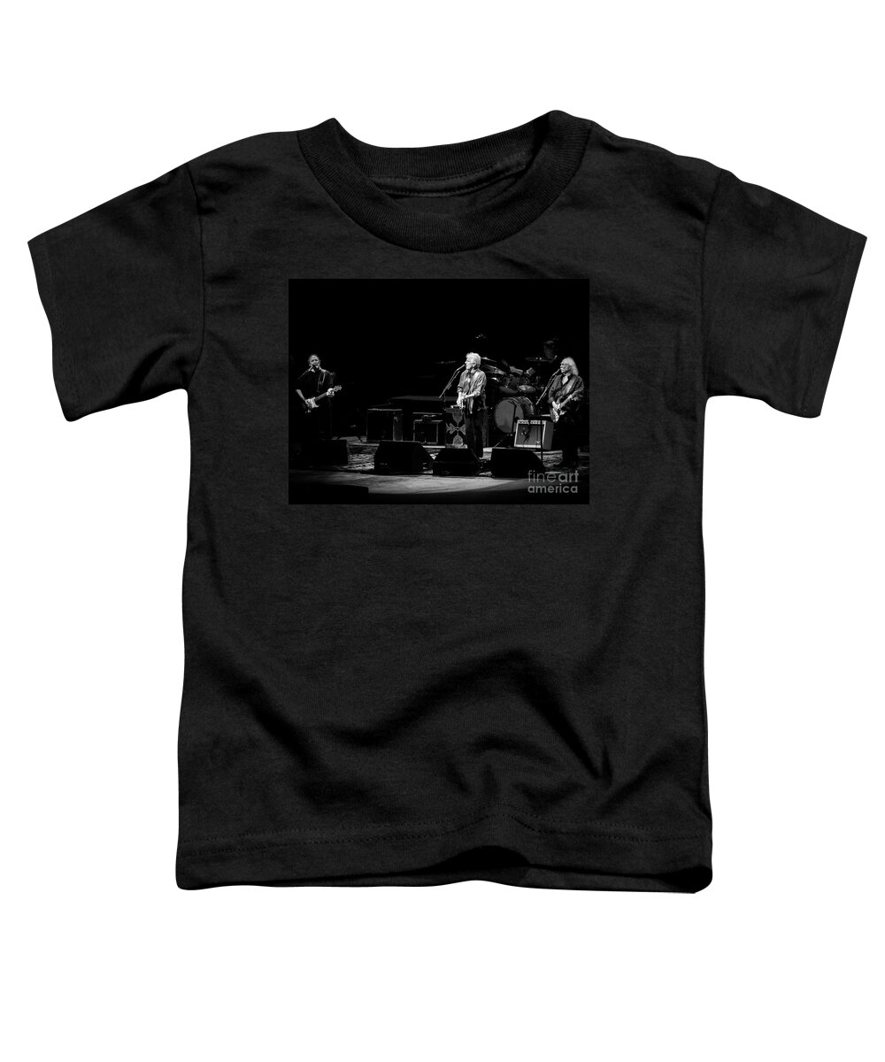 Crosby Toddler T-Shirt featuring the photograph Crosby Stills and Nash by David Rucker