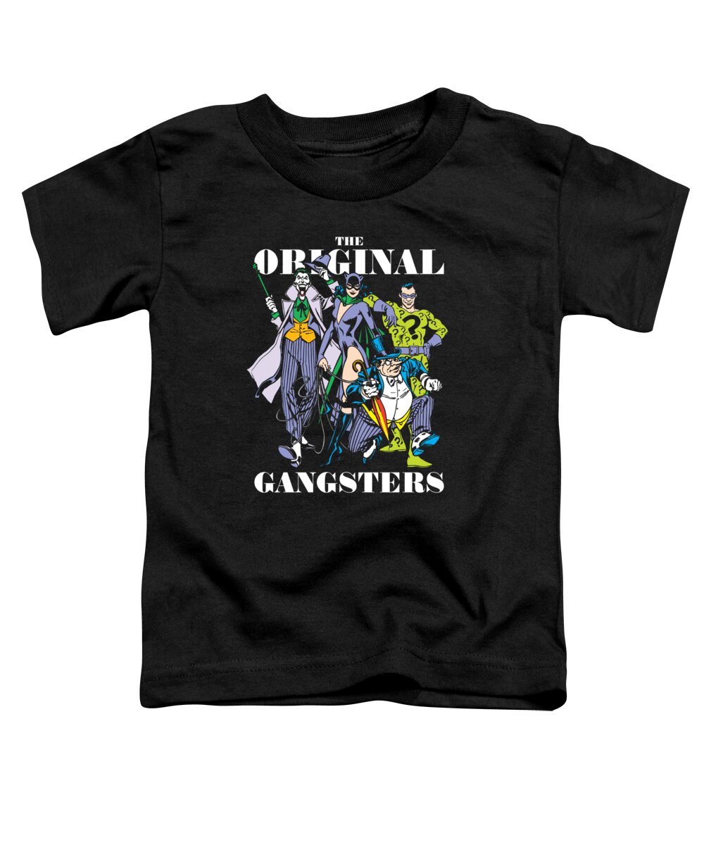  Toddler T-Shirt featuring the digital art Dc - Original Gangsters by Brand A