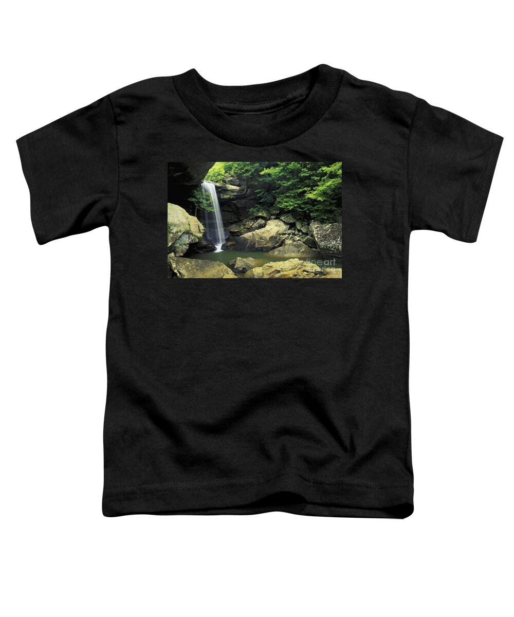 Nature Toddler T-Shirt featuring the photograph Eagle Falls by David Davis