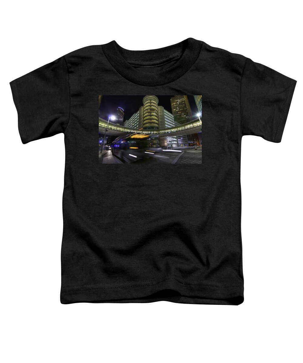 Downtown Toddler T-Shirt featuring the photograph Electro-Magneto by Tim Stanley