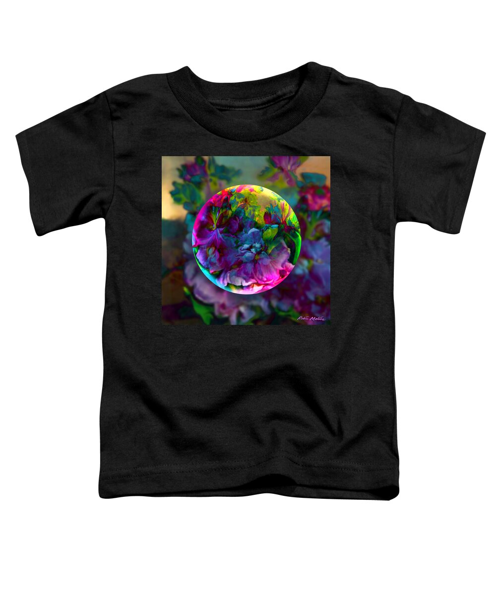 Spring Toddler T-Shirt featuring the painting Emerging Spring by Robin Moline