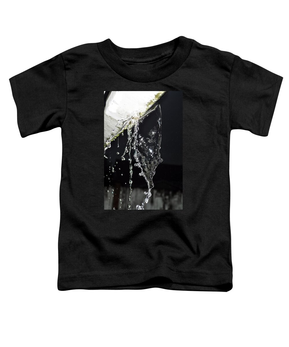 Gutter Toddler T-Shirt featuring the photograph End of Summer by Tikvah's Hope