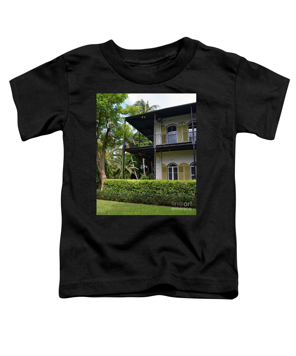 Hemingway House Toddler T-Shirt featuring the photograph Ernest Hemingway House Key West Florida by Shawn O'Brien