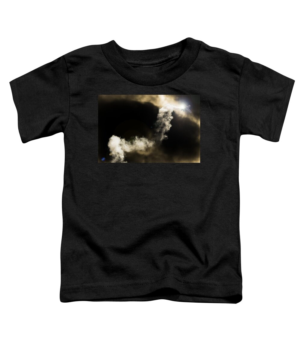 Extra 300 Toddler T-Shirt featuring the photograph Extra Cloud II by Paul Job