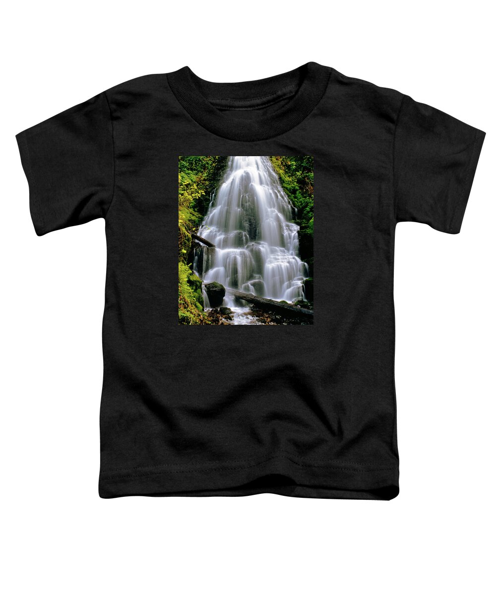 Fairy Falls Toddler T-Shirt featuring the photograph Fairy Falls by Ed Riche