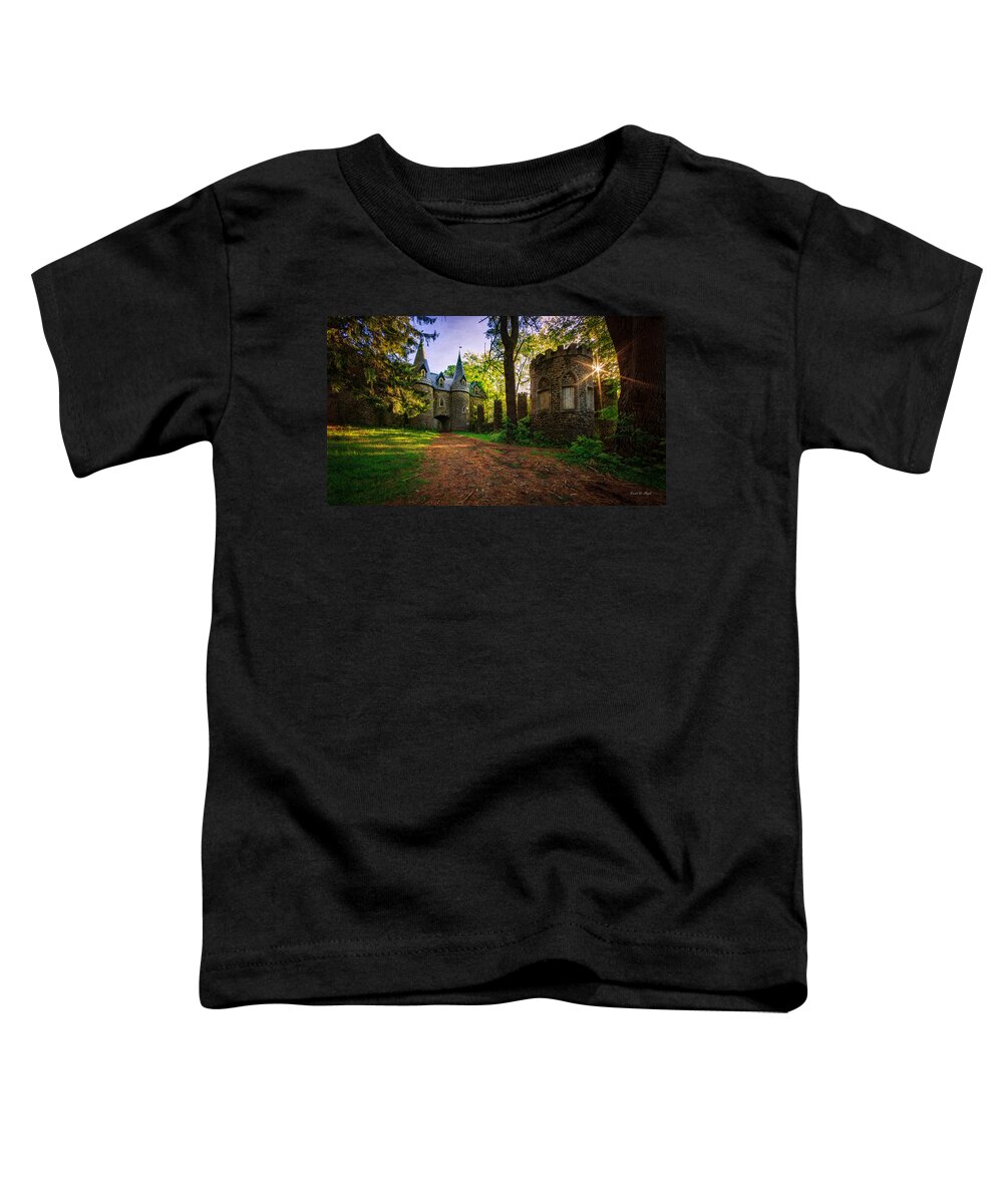 Fairy Toddler T-Shirt featuring the photograph Fairy Tale Castle by Everet Regal