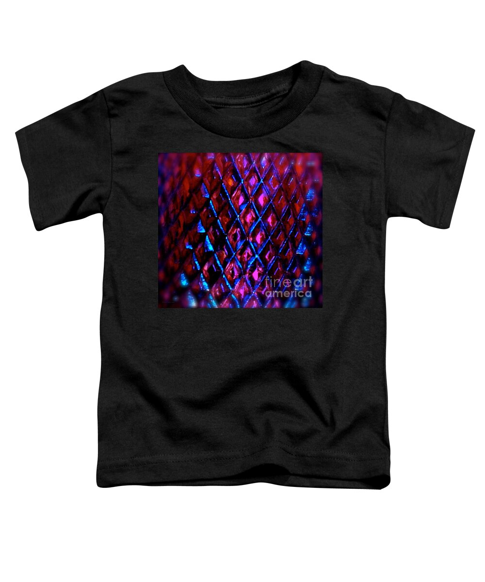 Diamond Toddler T-Shirt featuring the photograph Fenced In by Anita Lewis