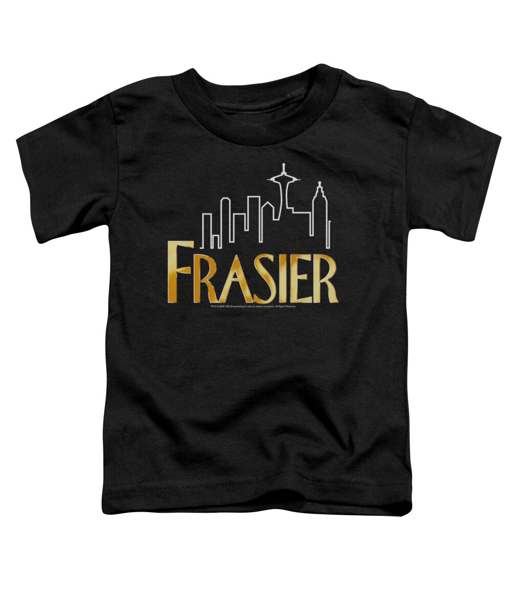 Frasier Toddler T-Shirt featuring the digital art Frasier - Frasier Logo by Brand A